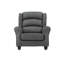 Fabien Grey Fabric Rocking Chair
