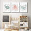 Ocean Nursery Decor, Set Of 3 Room Sea Animal Wall Art Picture Canvas Prints, Framed-238782956