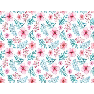 Devon Peel & Stick Floral Roll
