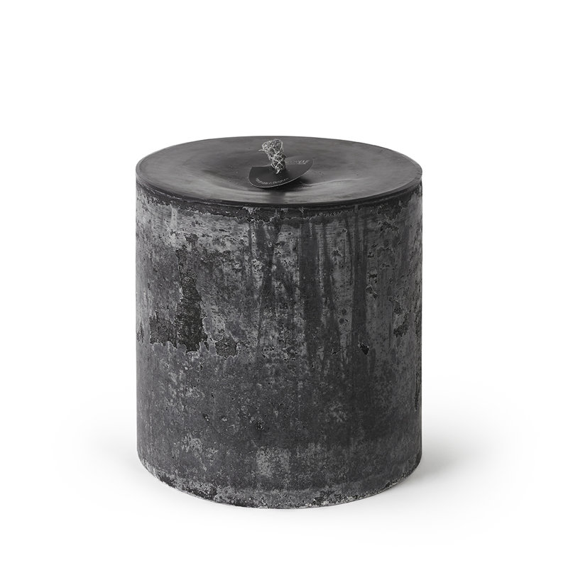 Bougie pilier super non parfumée, Noir