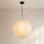 Lanternes en papier de 58 cm de large, luminaires suspendus artisanaux pour salon ou îlot de cuisine