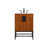 Eugene 24'' Single Bathroom Vanity with Engineered Marble Top-10441488
