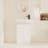 23" Freestanding Single Bathroom Vanity with Ceramic Top，Floor Standing Vanity with 2 Soft Close Doors and 1 Adjustable Shelf-384148743