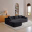 Modular Sectional Sofa, Cloud Sectional Couch With Deep Seat, Modern Modular L-Shape Sofa Couch With Chaise,Upholstered Couches-671107876