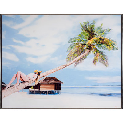 Palm Solice Print by Jeff Schaub