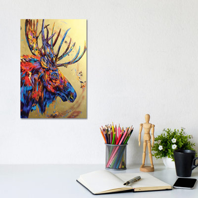 Velvet No Mo by Lindsey Dahl - Wrapped Canvas Print