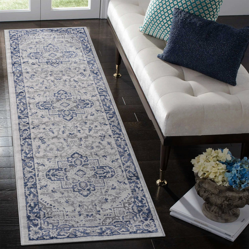 Tapis de couloir oriental 2X8, Tapis de couloir 2 pi 2 po x 8 pi