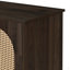 Buffet rétro à 3 portes avec grand espace de rangement-106349690