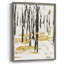«Gilded Winter I», reproduction encadrée - bois massif-272133786