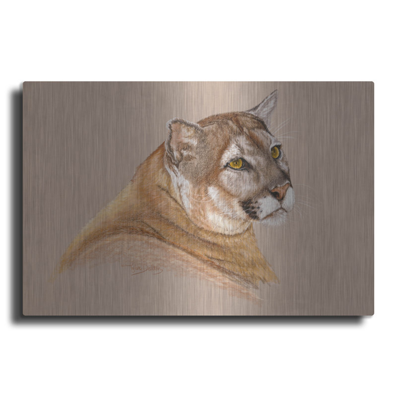 "Cougar" par Barbara Keith, H 16 po x l 24 po