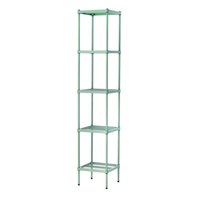 13.8 " W Steel Adjustable Shelving Unit