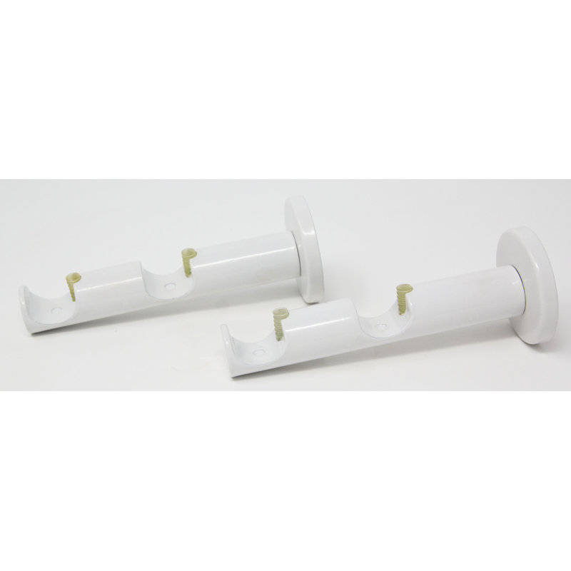 Perz Zinc Cast Mounting Bracket, Glossy White