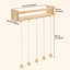 4 Piece Wood Bracket Shelf