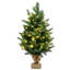 Sapin de noël vert 24 po avec 35 lumières claires pré-éclairé