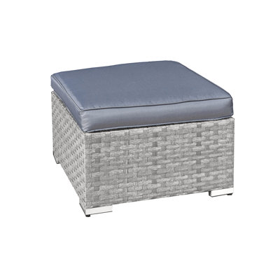 Malta Rattan Footstool