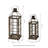 Wood and Metal Tabletop Lantern-697702202-702823661