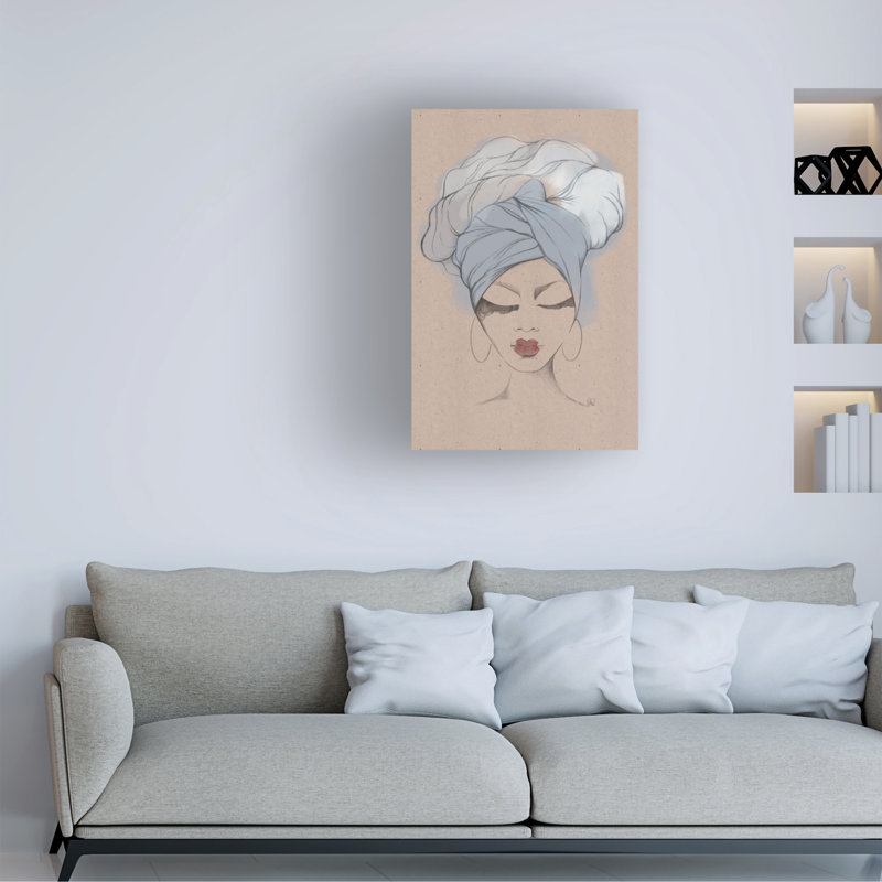 Art sur toile, bolognaise, palmier, Christina, H 19 po x l 12 po