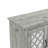 Soeren 45.73'' Modern Mirror Cutout Storage 3 Door Sideboard-1561532359