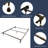 Pomona Advanced Bed Frame with Steel Rivets-476839685