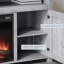 Meuble télé 48 po avec foyer électrique et foyer multimédia 18 po Pizano-1488470379