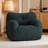 Compression 37"W Medium Teddy Fabric Bean Bag Chair-1686261971