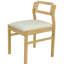Table de salle à manger de 47,2 po avec abattants, tablette pratique et chaises rembourrées à la mode pour 4 personnes