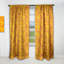 Rideau simple occultant rétro Mid-Century-685038650