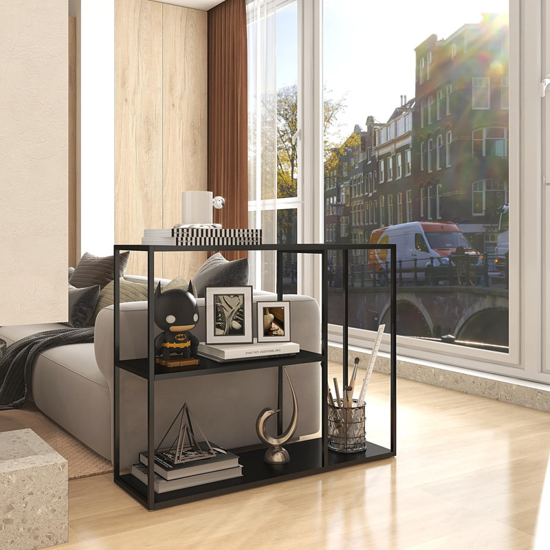 Console 31,5 po Vesela, Noir, H 29,53 po x l 31,5 po x P 9,84 po
