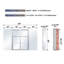 Armoire à pharmacie à miroir pour salle de bain 48 po x l 36 po-438452691-438452693