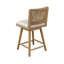 Tabouret de comptoir pivotant Sherwood