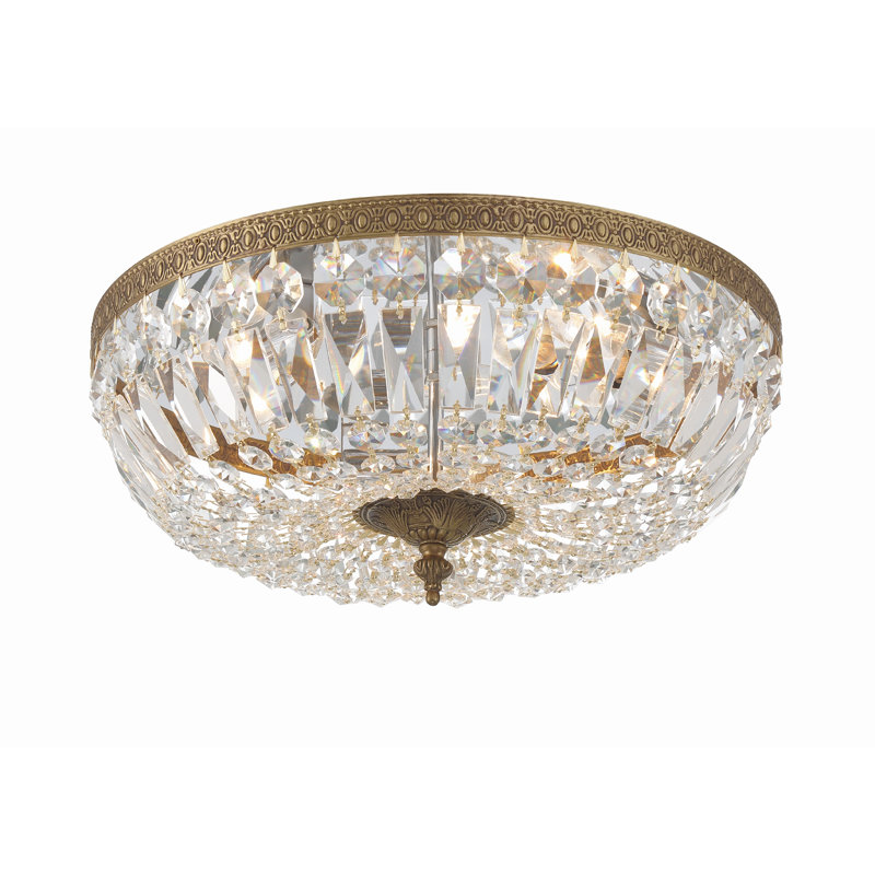 Waddell 3 - Light Flush Mount, Swarovski Spectra