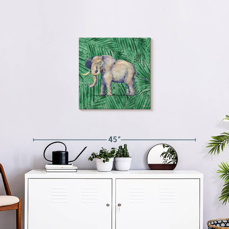 Emerald Veld Palms IV, H 20 po x l 20 po