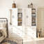 Armoire 4 tiroirs avec miroir Malieka-706316817