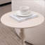 Table basse Vintage Frost en métal noir pour le salon / la chambre à coucher, peu encombrante et facile à assembler