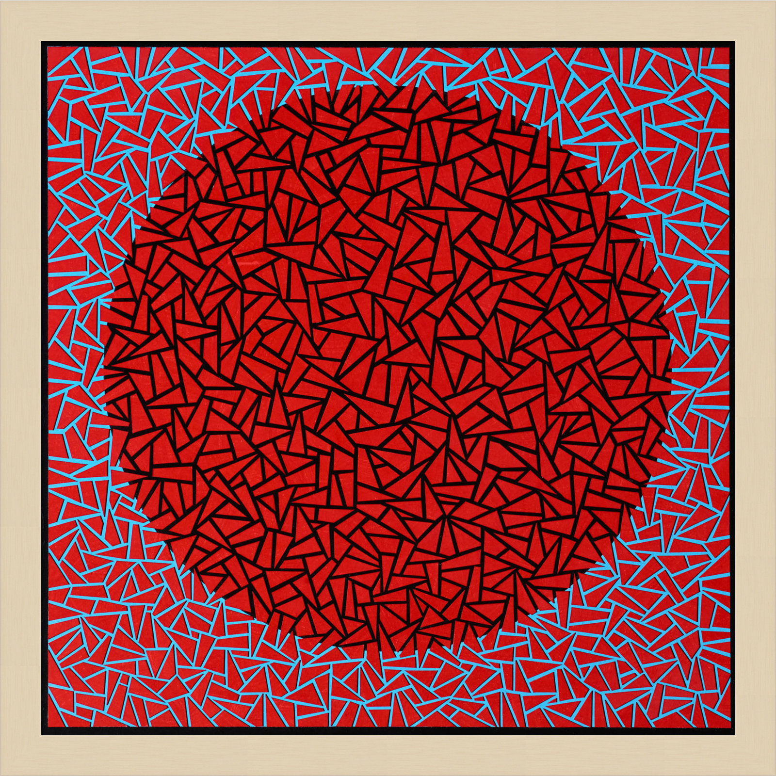 Gods Navel by Alex Dunn, Brown, 17" H x 17" W x 1" D