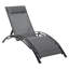 Chaise longue simple inclinable Nielsville 67,25 po