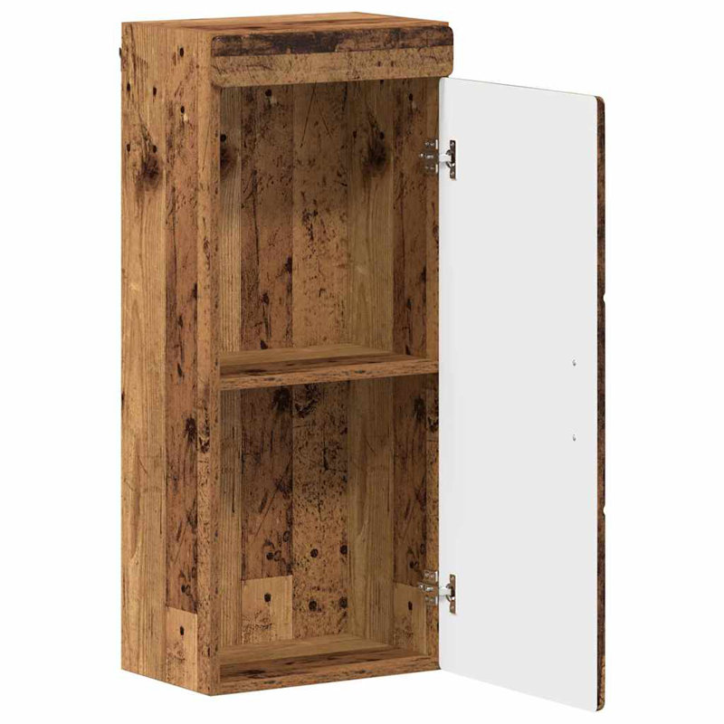 Freestanding Bathroom Cabinet, Old Wood
