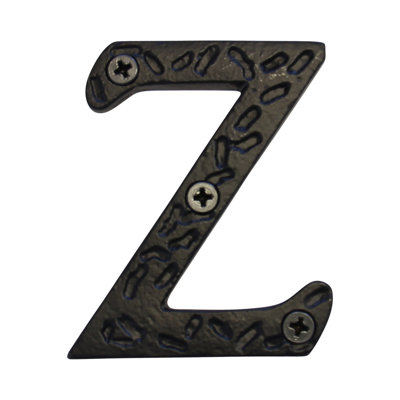 3'' H Metal House Letter