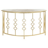 Quatrefoil 60" Console Table