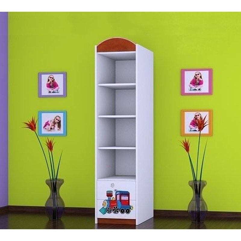 Oldham 1 Door Wardrobe, Red