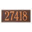 Double Line 1-Line Wall Address Plaque-826740343-826740332