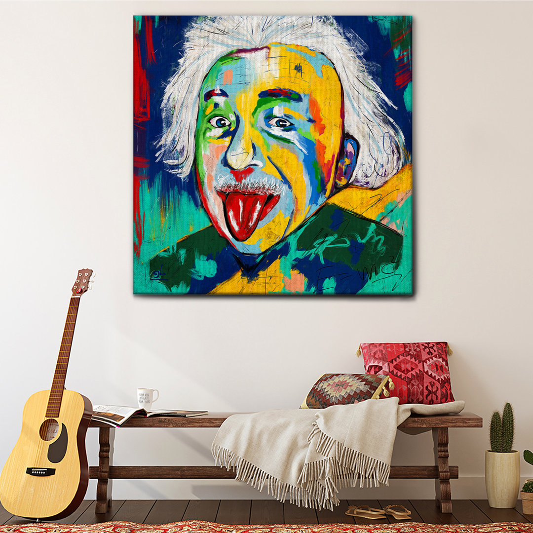 Leinwandbild Einstein von Giallobus