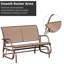 Banc de patio double Bagley