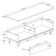 Nondoue TV Stand for TVs up to 55"