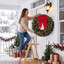 Couronne de Noël artificielle Crestwood Spruce préilluminée de 61 cm (24 po), verte