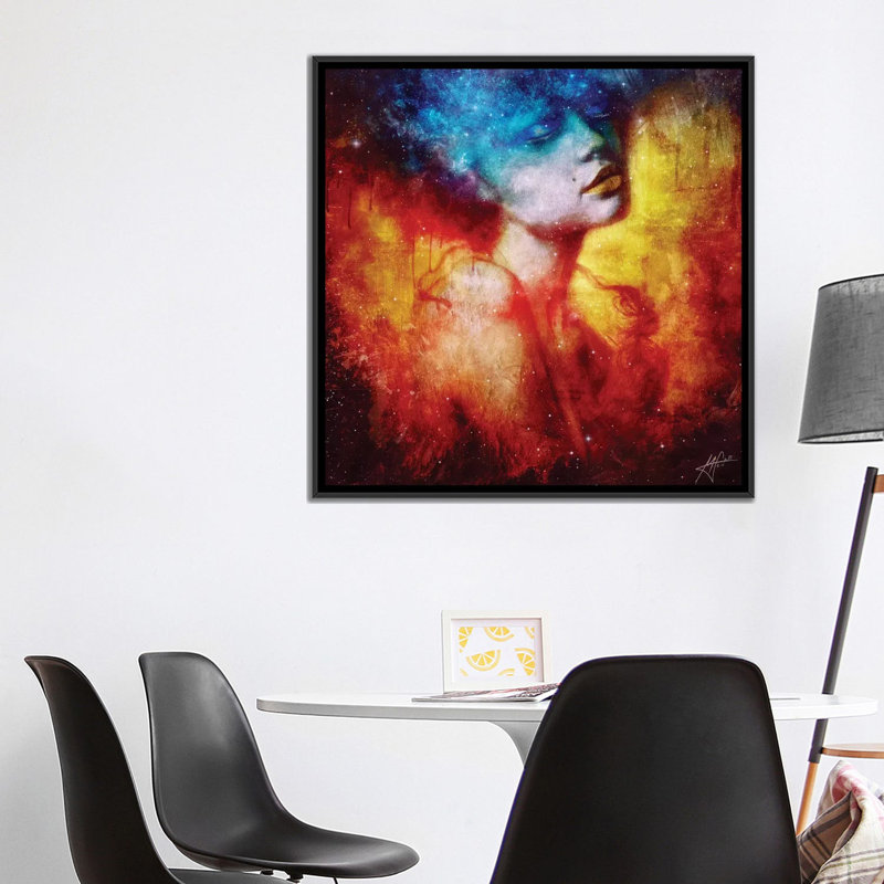 «Revelation» par Mario Sanchez Nevado - impression sur toile tendue, H 5 po x l 18 po x P 18 po, Toile encadrée noire