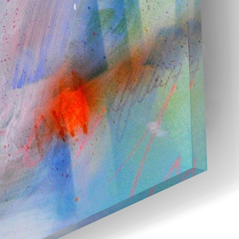 Sur impression plastique / acrylique, H 16 po x l 12 po x P 0,13 po