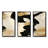 Glam Collage II - 3 Piece Floater Frame Print on Canvas-72043388-72043723