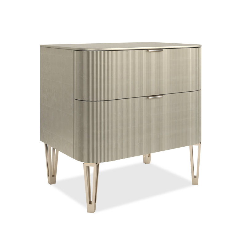 Love 2 - Drawer Nightstand, Ivory