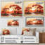 Rouge, jaune, paysage africain - Art mural paysage africain-591767060-591767061